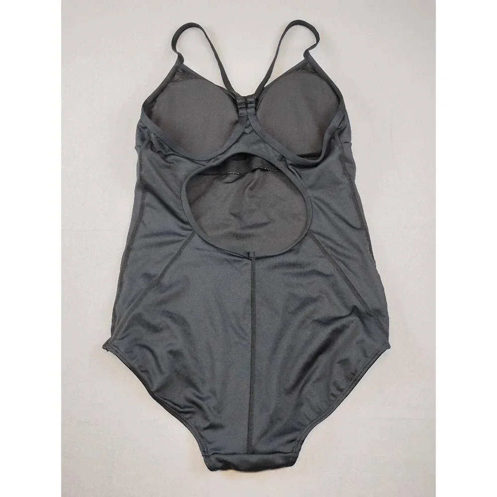Baleaf Women's Black One Piece Swimsuit Athletic Training Racerback Size‎ 36